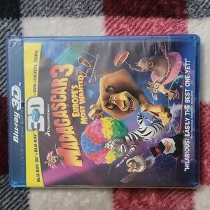 Blue ray 3d Madagascar 3  Europe's most wanted